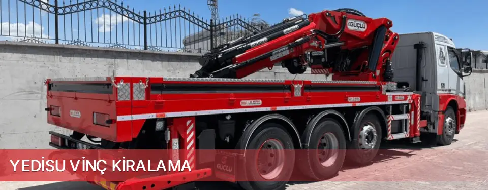 Yedisu İlçemi Vinç Kiralama